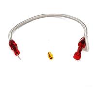 Fit Transmission Dipstick Compatible with For braided Hose Connections and Common Dipstick Gauge Measurement Setups (red)