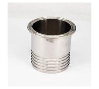 Fit Tube I/D 32mm Barbed 1.5" Tri Clamp 304 Stainless Steel Tube Fitting