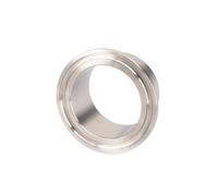 Fit Tube O/D 38mm x Tri Clamp 1.5" Ferrule O/D 50.5mm 304 Stainless Pipe Connector Adapter Homebrew