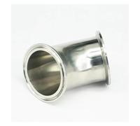 Fit Tube O.D 63mm Tri Clamp 2.5" 304 Stainless Steel 45 Degree Elbow Ferrule Pipe Fitting