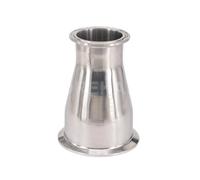 Fit Tube O.D 76mm-51mm Tri Clamp 3"-2" 304 Stainless Steel Ferrule Pipe Fitting Reducer