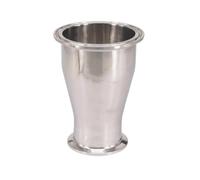 Fit Tube O.D 76mm-51mm Tri Clamp 3"-2" Ferrule O.D 91-64mm 304 Stainless Steel Pipe Fitting Reducer