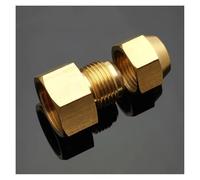 Fit Tube OD 8mm to M20 Metric Female Thread Brass Flare Pipe Fitting Connector BKYUKJVU