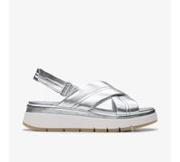 (Fit Type[Shoes], Activity[Activewear]) Tuscan Cross Silver Leather