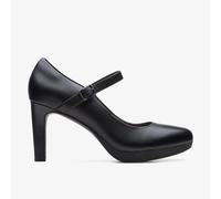 Clarks Ambyr Shine, Women’s Closed-Toe Pumps, Black (Black Leather), 6.5 UK (40 EU)