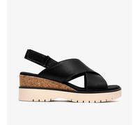 (Fit Type[Shoes], Shoe Size) Diaz Cross Black Leather