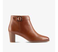 (Fit Type[Shoes], Shoe Size) Kaylin 60 Boot Dark Tan Leather