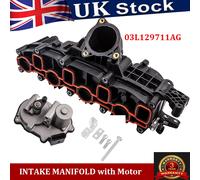 Fit VW PASSAT GOLF AUDI A4 A5 A6 Q5 SEAT SKODA 2.0TDI INTAKE MANIFOLD w/ Motor