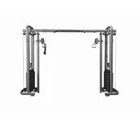 FIT4HOME Multi Gym | Gym Equipment For Home | Heavy Duty | Cable Crossover | 200kg Weight Plates | Body Strength Training Equipment | TF-1007 Black (150)