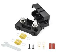 Fit4Less Midi ANS-H Bolt down Fuse Hoder with 2X 60A spare fuses, terminals, shrinking tubes, screws and fixig wrench all in one package ideal for Car Van, RV, Trailer and Marine Boat