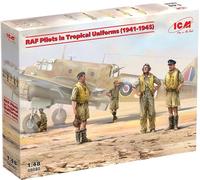 Fitalldoit-Caps ICM 1:48 RAF Pilots in Tropical Uniform (1941-45)