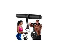 FitBeast Forearm Strengthener & Forearm Exerciser, Wrist Roller with Thicker Handle, Forearm Strength Trainer with Adjustable Strap - Ideal for Grip