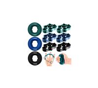 FitBeast Grip Strength Trainer, Finger Exerciser, Forearm Strengthener 9-Piece Kit, Hand Grip Strengthener Targeted Strength, Relief & Recovery, Deep