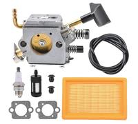 FitBest BR320 BR340 Carburetor with Tune Up Kits for Stihl BR380 BR400 BR420 BR420C SR320 SR340 SR380 SR400 SR420 Backpack Blower Replaces 4203-120-0601 4203-120-0603 Carb