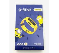 Fitbit Ace 3 Activity Tracker for Kids with Animated Clock Faces, Up to 8 days battery life & water resistant up to 50 m, Minions Yellow