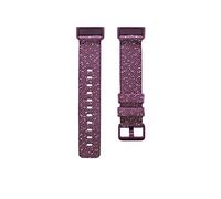 Fitbit Charge 4 Advanced Fitness Tracker Woven Accessory Band, Small - Rosewood