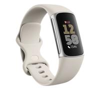 Fitbit Charge 6 Tracker - Porcelain & Silver