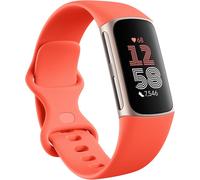 Fitbit Coral/Champagne Gold Charge 6 Premium Fitness Tracker