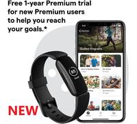 {Fitbit Inspire 2} Health & Fitness Tracker S/ L 1-Year Fitbit Premium Trial NEW