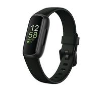 Fitbit Inspire 3 Health &-Fitness-Tracker with Stress Management Workout Intensity Sleep Tracking 24/7 Heart Rate and more Midnight Zen/Black One
