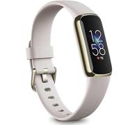 Fitbit Luxe Soft Gold Stainless Steel Case & Lunar White Band