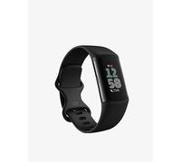 Fitbit Mens Fitbit Charge 6 Premium Fitness Tracker Obsidian Black
