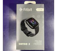 FitBit Sense 2 41mm Graphite Aluminium Case with Shadow Grey Silicone Band,...