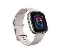 Fitbit Sense 2 Platinum Aluminium with Lunar White Band Bluetooth Smar FB521SRWT