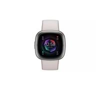 Fitbit Sense 2 Smart Watch - Lunar White/Platinum