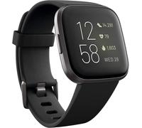 Fitbit Versa 2 Health and Fitness Smartwatch S & L Sizes Black/Grey/Rose Gold