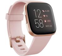 Fitbit Versa 2 Health and Fitness Smartwatch S & L Sizes Black/Grey/Rose Gold