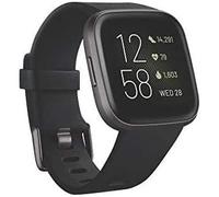 Fitbit Versa 2 Smart Watch - Carbon Alu / Black Band