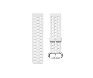 Fitbit Versa 2 Sports Band Accessory, Frost White, Large
