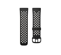 Fitbit Versa 3/Sense Sport Band Black/Lunar White Small