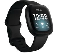FITBIT Versa 3 Smart Watch with Alexa & Google Assistant - Black