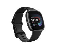 Fitbit Versa 4 Graphite Aluminium with Black Band Bluetooth Smartwatch
