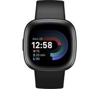 Fitbit Versa 4 Smart Watch - Black/Graphite, Black