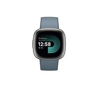 Fitbit Versa 4 Smart Watch - Waterfall Blue/Platinum NEW