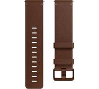 Fitbit Versa Leather Wrist Strap Band - Small Cognac Genuine Leather