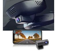 Fitcamx 2K Front and Rear Dash Cam Suitable for Polestar 2 2021-2024, Integrated OEM Look, Dual 1440P+1080P HD Video, 2 Way Loop Recording, Built-in WiFi &APP, G-Sensor, Easy to Use, 64GB Card