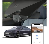 Fitcamx 4K Dash Cam Suitable for Hyundai IONIQ 6 2023-2025 Right-hand drive (Has Auto Dimming Mirror), OEM Look, 2160P UHD Video, Built-in WiFi, Loop Recording, G-Sensor, Plug&Play, 64GB Card