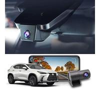 Fitcamx 4K Dashcam for 2022-2025 Lexus NX350 NX250 NX300 NX Premium Luxury NX450h F Sport Gen2, OEM Dash Camera Auto, Dual 2160P+1080P HD Video, Night Vision, G-Sensor, Loop Recording, 128GB card