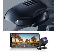 FITCAMX 4K Front and 1080P Rear Dash Cam Suitable for Volvo XC60 2018-2021, Volvo S90 V90 2017-2021(Model A), HD Video WiFi, OEM Fit, G-Sensor, Plug Play with 128GB Card