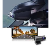 Fitcamx 4K Front and Rear Dash Cam Suitable for Alfa Romeo Giulia & Stelvio 2017-2024, Integrated OEM Look, Dual 2160P+1080P HD Video WiFi, Loop Recording, Parking Mode, 128GB Card