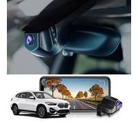 Fitcamx 4K Front and Rear Dash Cam Suitable for BMW 1 2 3 4 5 6 7 Series X1 X2 X3 X4 X5 X6, F Chassis (Model B), 4K Car Recorder WiFi, OEM BMW Accessories, G-Sensor, Wireless Plug & Play, 128GB Card