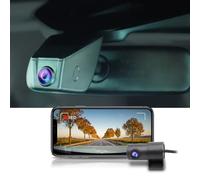 Fitcamx Dash cam Front and Rear 2160P+1080P Adapts for GMC Sierra, Yukon 2011 2012 2013 2014 (HD2-6275), OEM Dual Dashboard Camera, HD Video Wifi, G Sensor, Loop Recording, WDR Auto Camera, 128GB Card