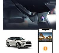 FITCAMX Dash Cam Suitable for Toyota Highlander 2020-2026 LE Limited L XLE XSE Platinum UX70 (4th Gen), OEM Style Look, 4K UHD Video WiFi, G-Sensor, Loop Recording, Easy to Install, 64GB Card