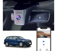 FITCAMX Dash Cam Suitable for Volkswagen Touareg 2019-2025, 4K WiFi UHD 2160P Video, Night Vision, Parking Monitor, G-Sensor, Original Design, 64GB Card