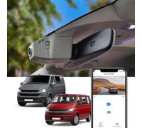 Fitcamx Dashcam 4K Compatible with VW Transporter Multivan California Caravelle T6 T6.1 2015-2025 (HD2-6108), OEM UHD 2160P Video WiFi, Loop Recording, G-Sensor, WDR, Plug & Play, 64GB Card