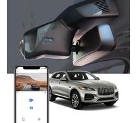 Fitcamx Dashcam 4K Fits Jaguar F-Pace 2017-2021 S P400 (Model 6053/X761), OEM car camera UHD 2160P video WiFi, loop recording, G-sensor, easy to use, 64GB card